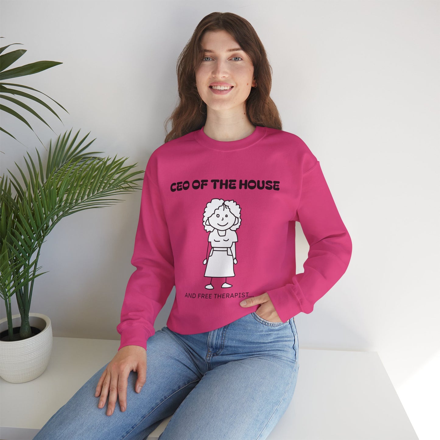 Personalized CEO of the House Sweatshirt
