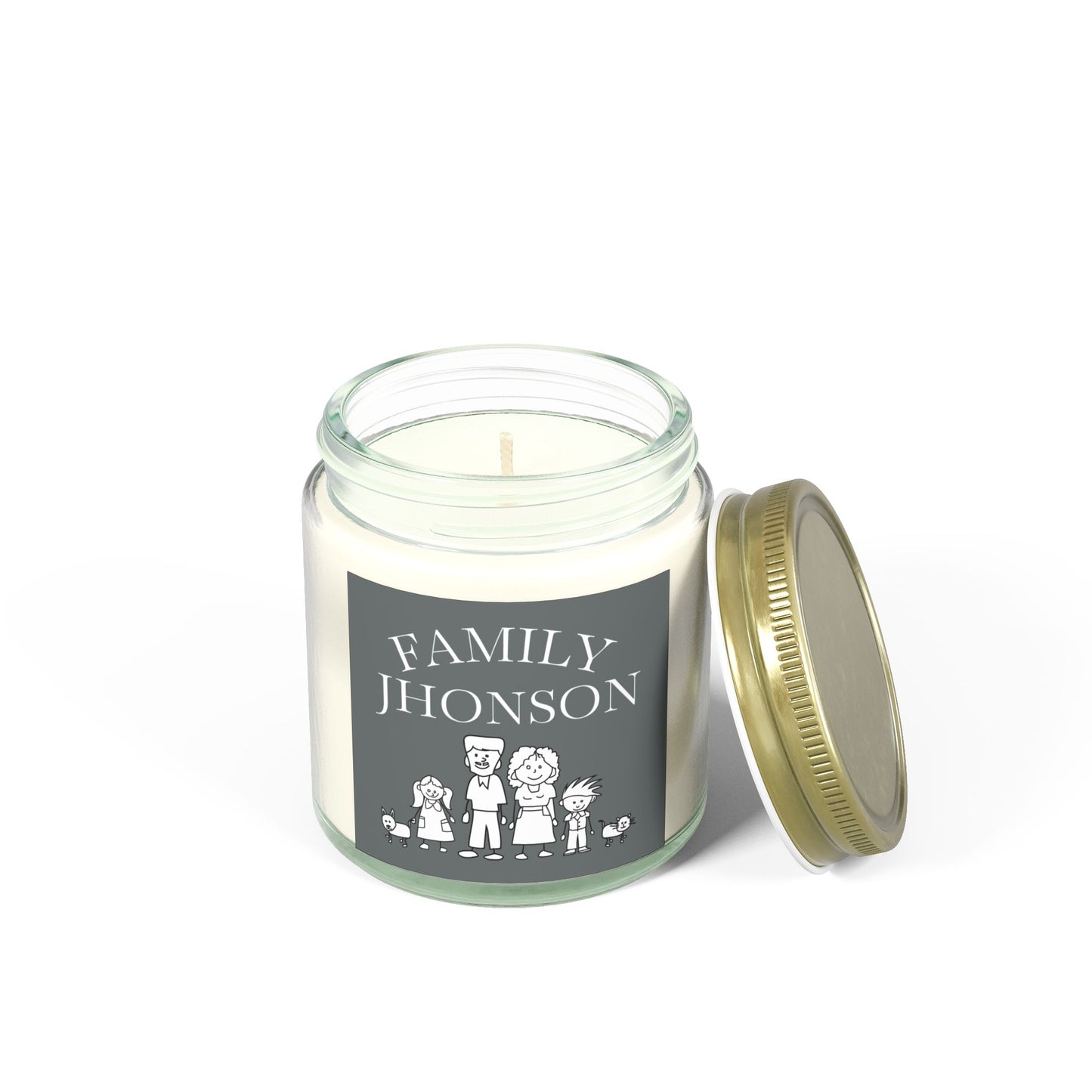 CustomIzable Family Scented Candles, (4oz)