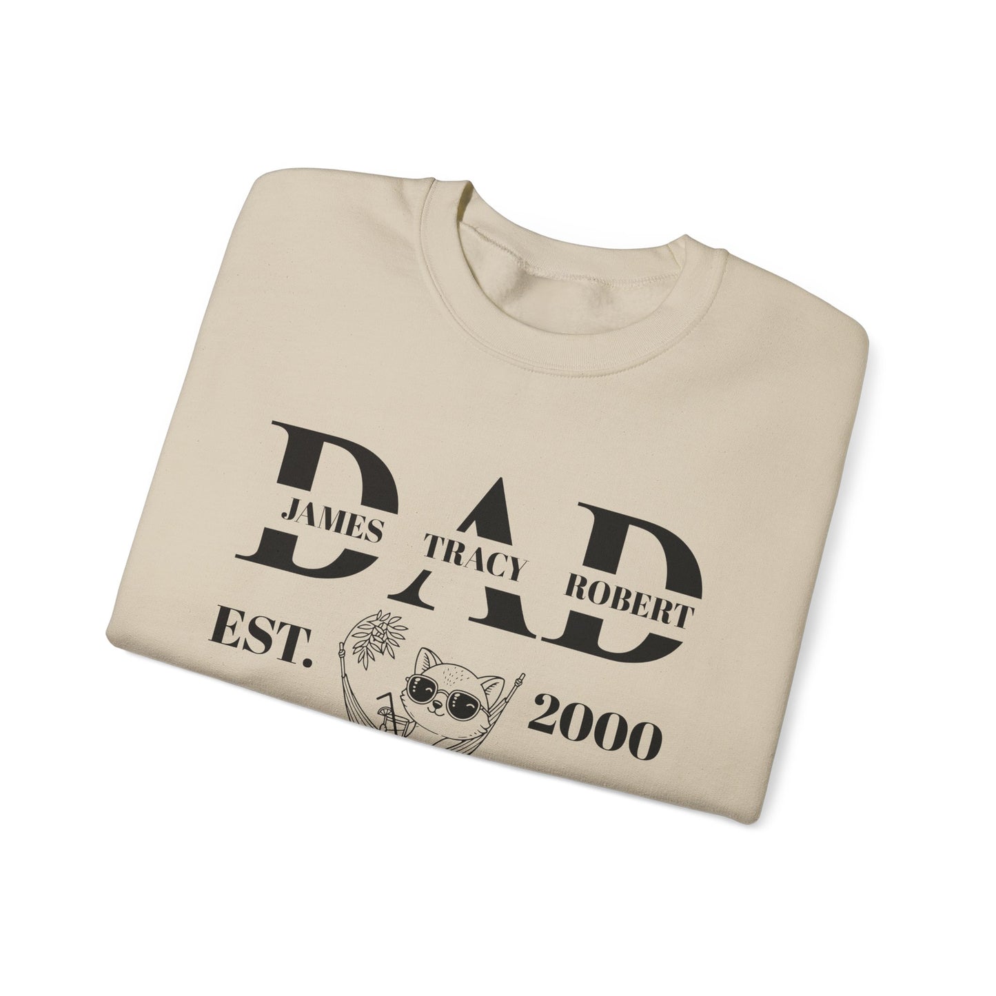 Personalized Dad Sweatshirt