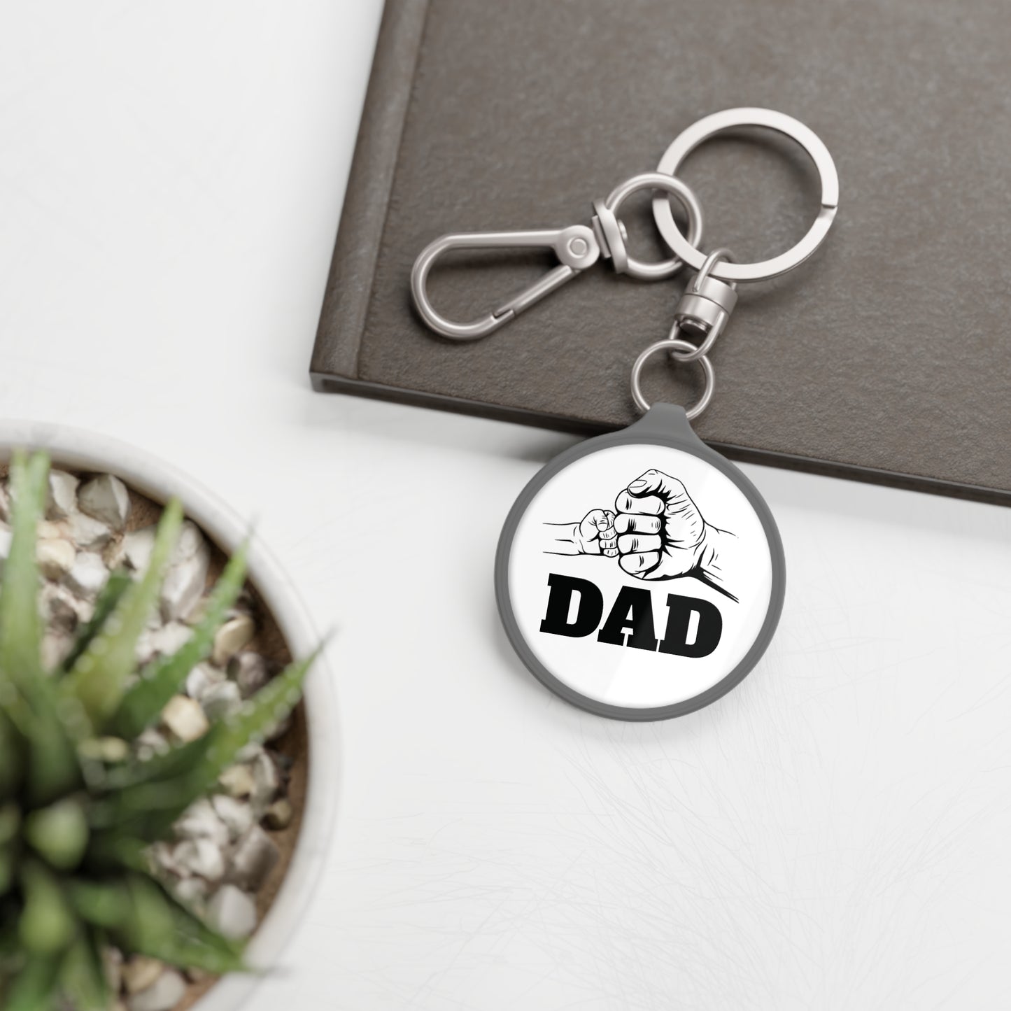 Dad Keyring Tag