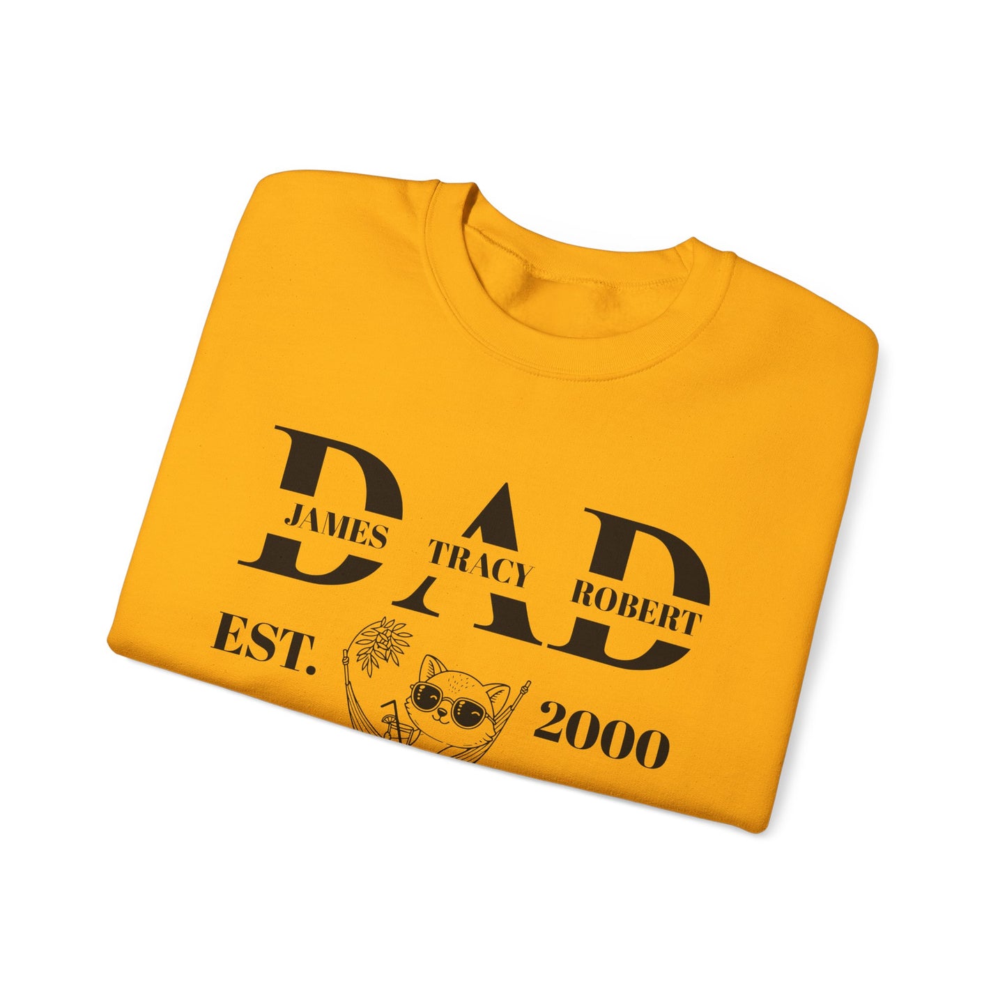 Personalized Dad Sweatshirt