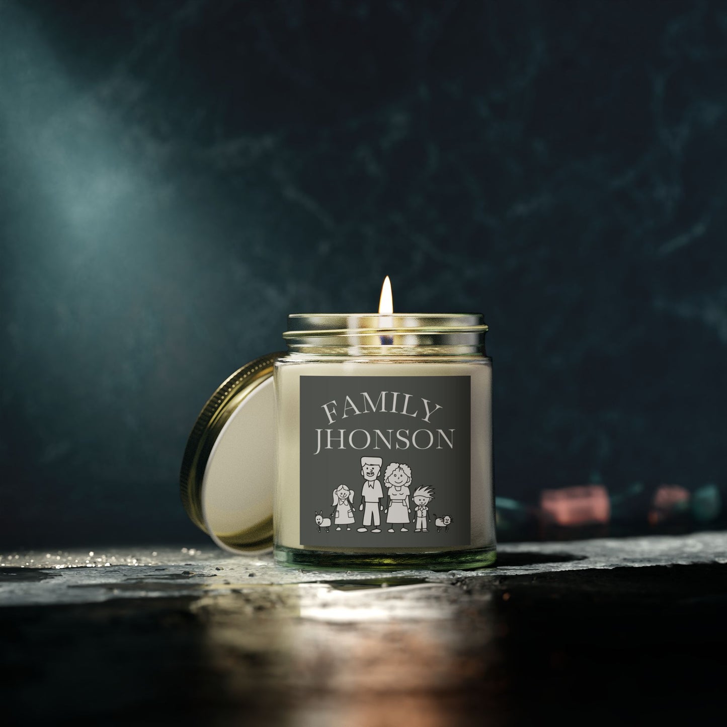 CustomIzable Family Scented Candles, (4oz)