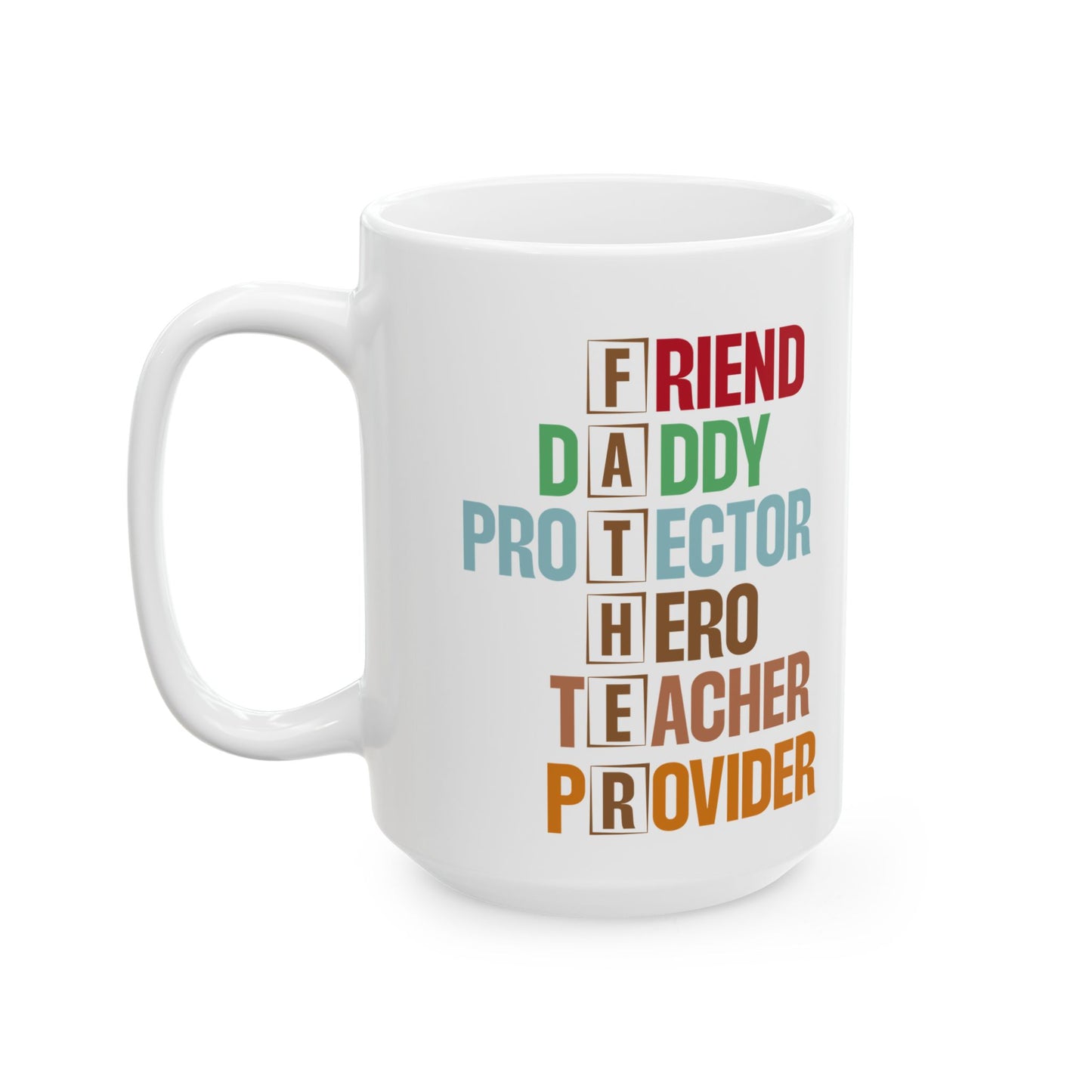 Ceramic Mug - Inspirational Father (11oz,15oz)