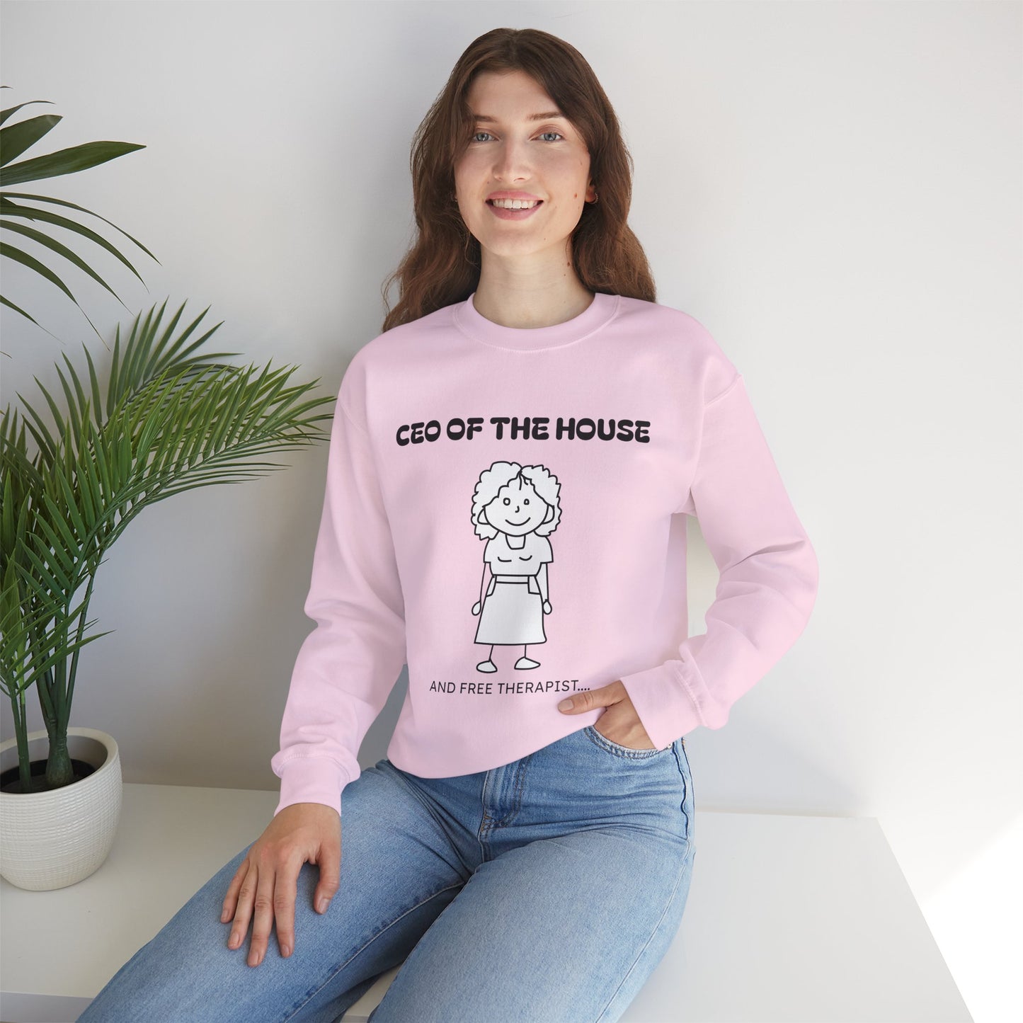 Personalized CEO of the House Sweatshirt