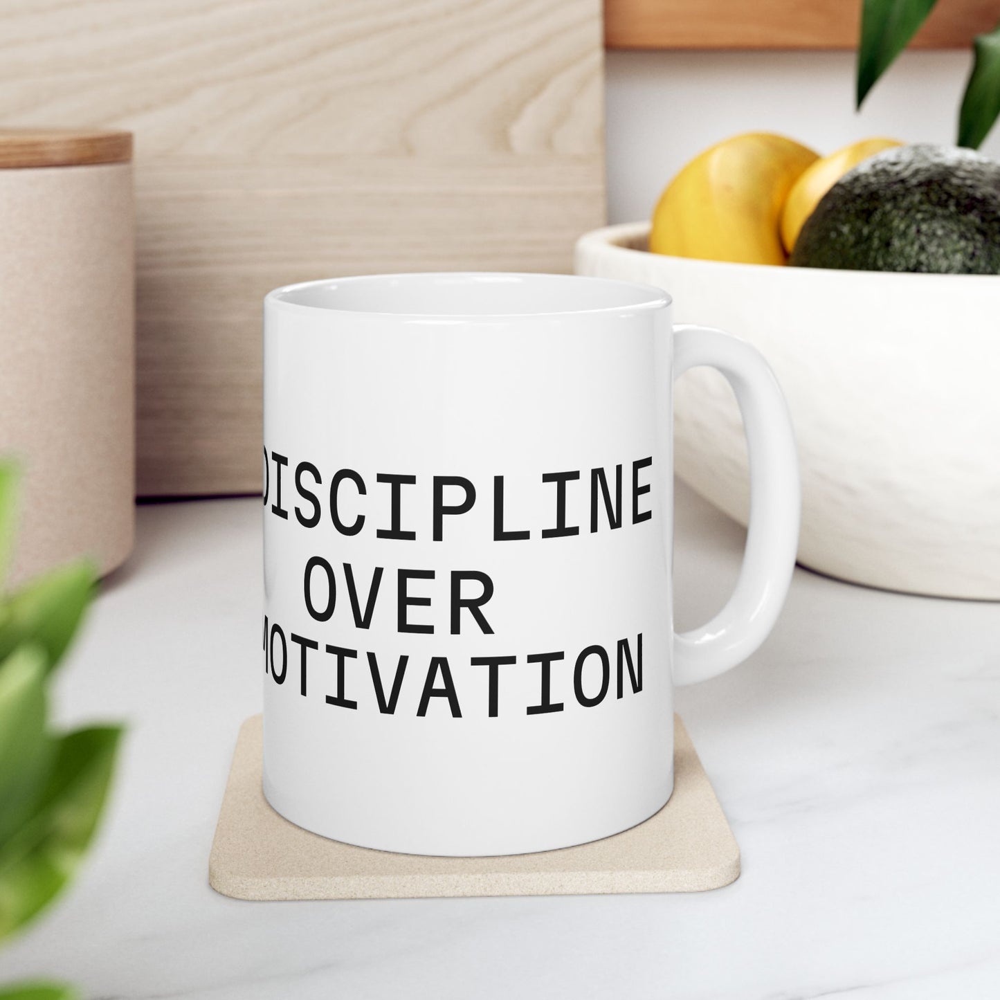 Custom Motivational Ceramic Mug (11oz)