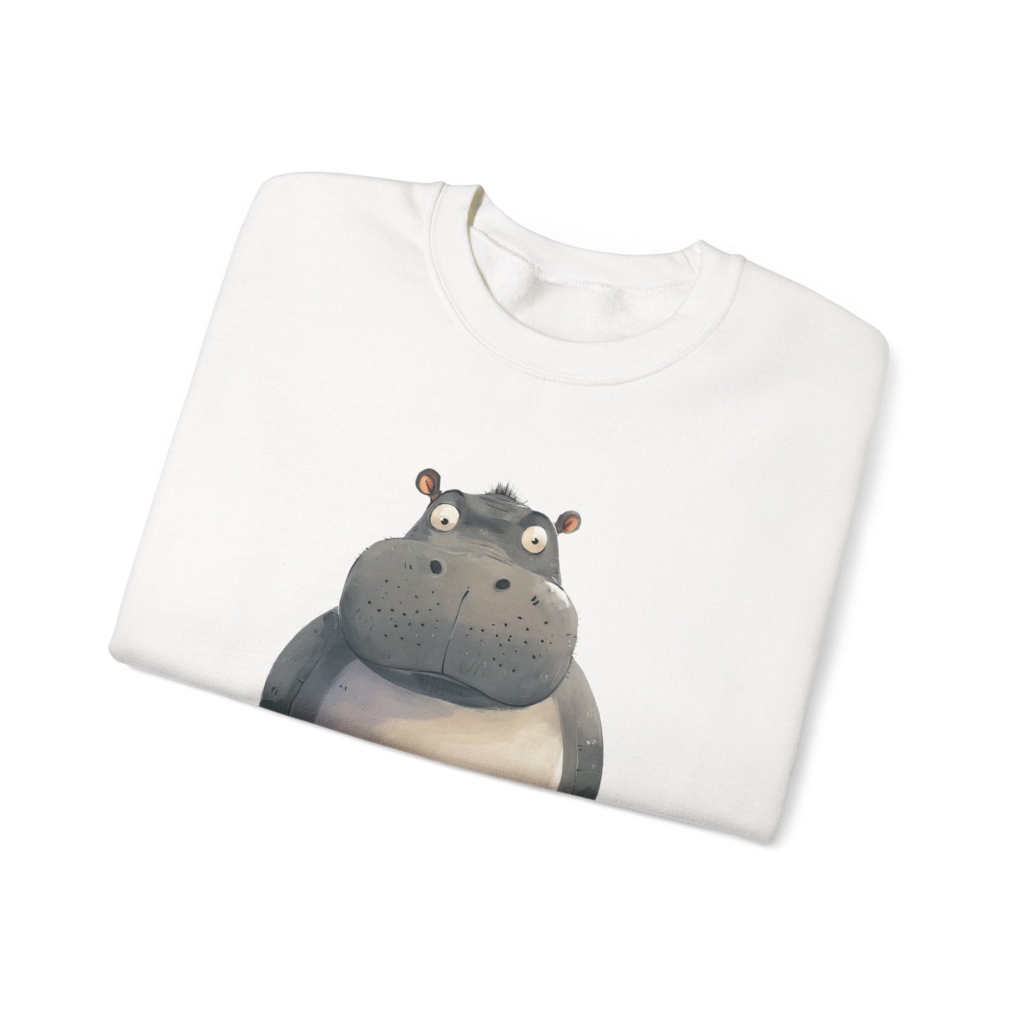 Sweatshirt , hippo "What's for dinner tonight?"