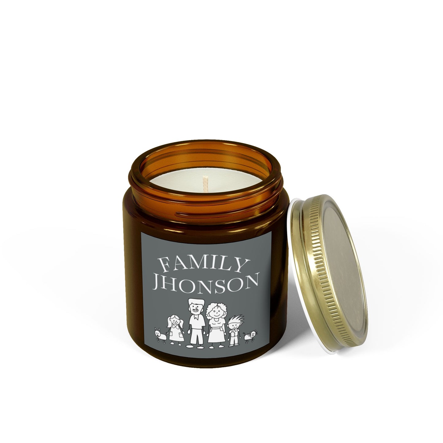 CustomIzable Family Scented Candles, (4oz)
