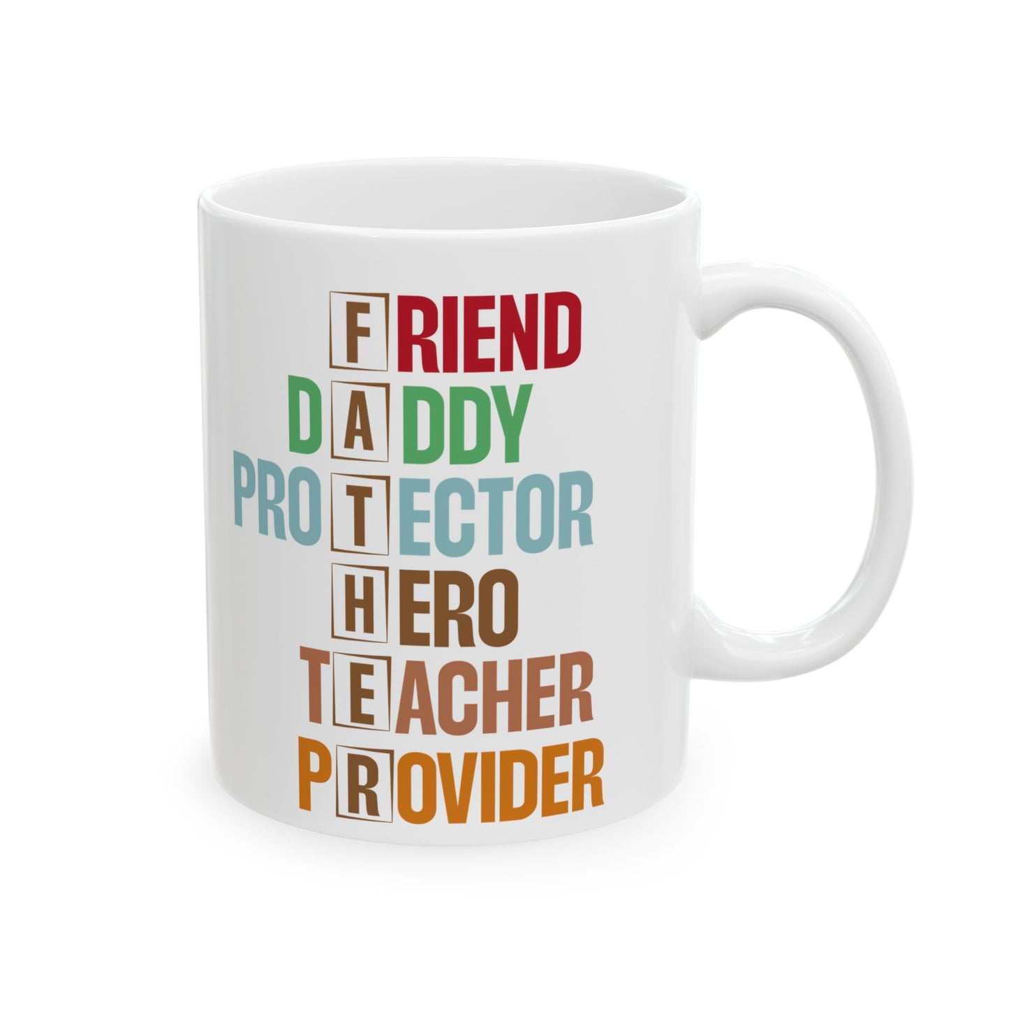 Ceramic Mug - Inspirational Father (11oz,15oz)