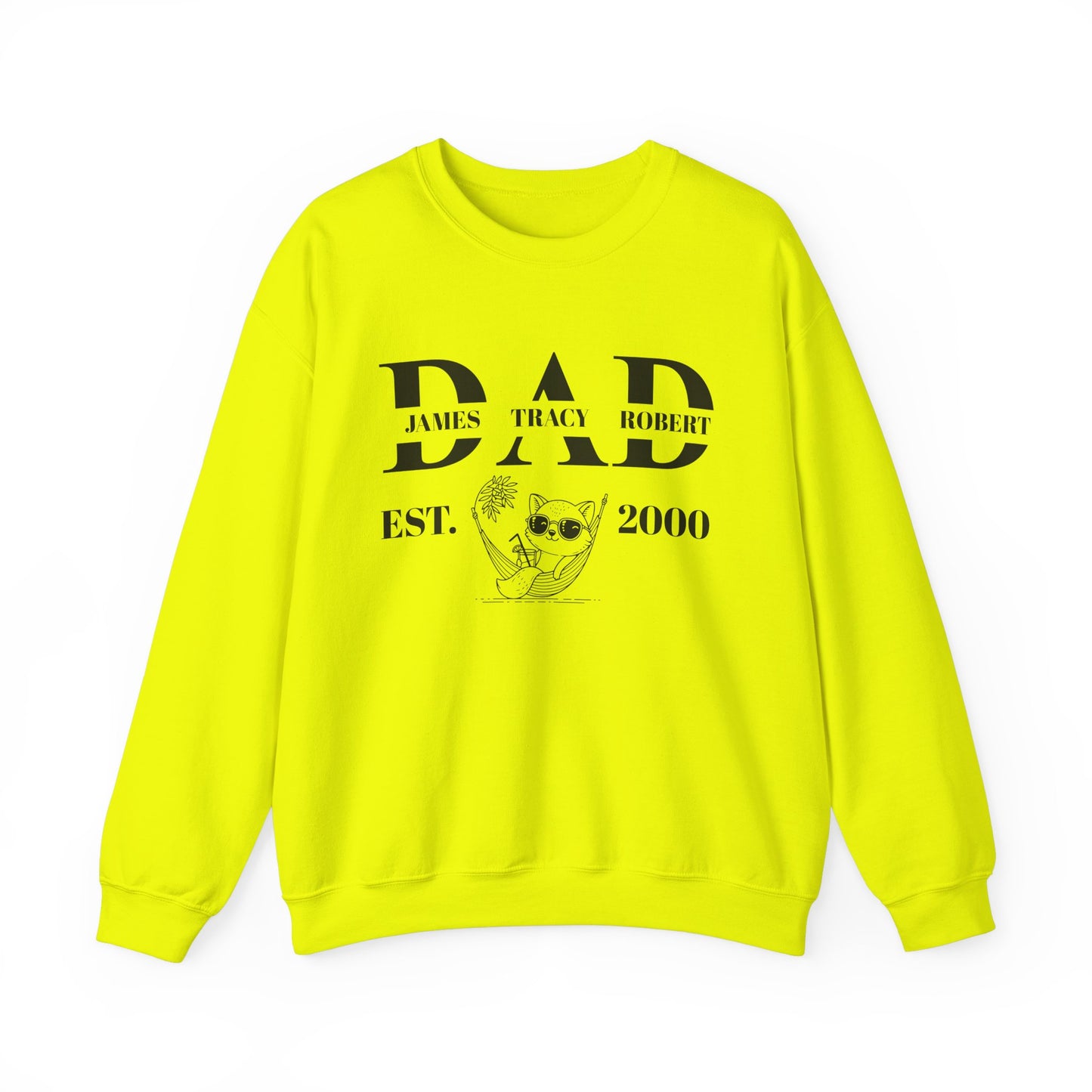 Personalized Dad Sweatshirt