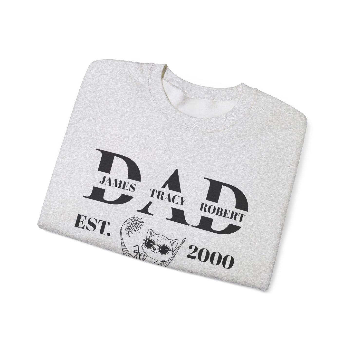 Personalized Dad Sweatshirt