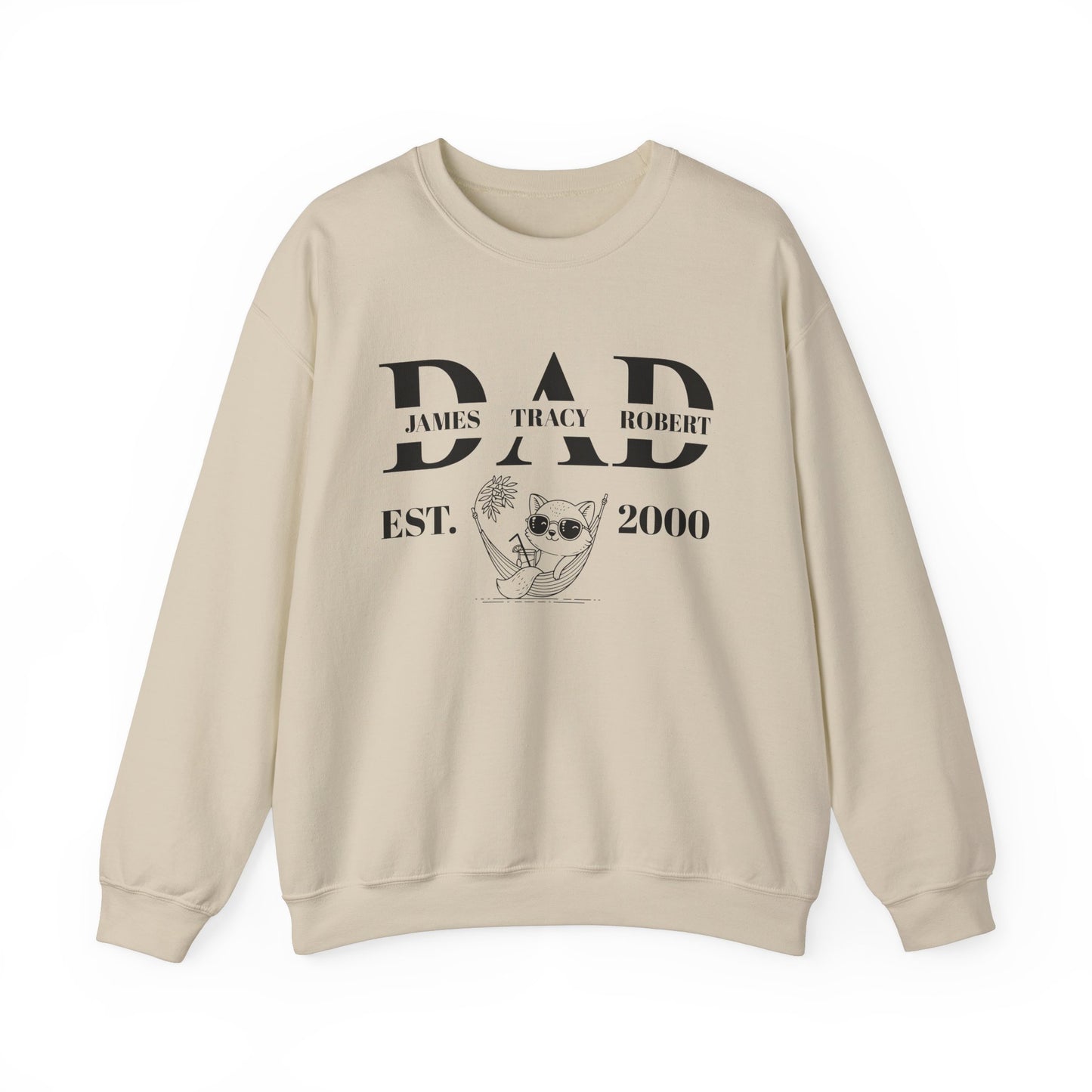 Personalized Dad Sweatshirt