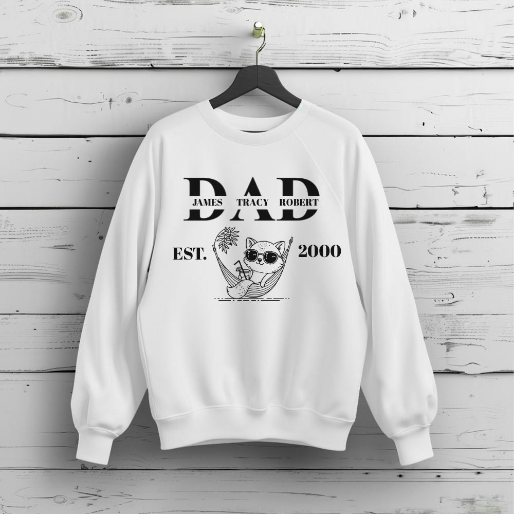 Personalized Dad Sweatshirt