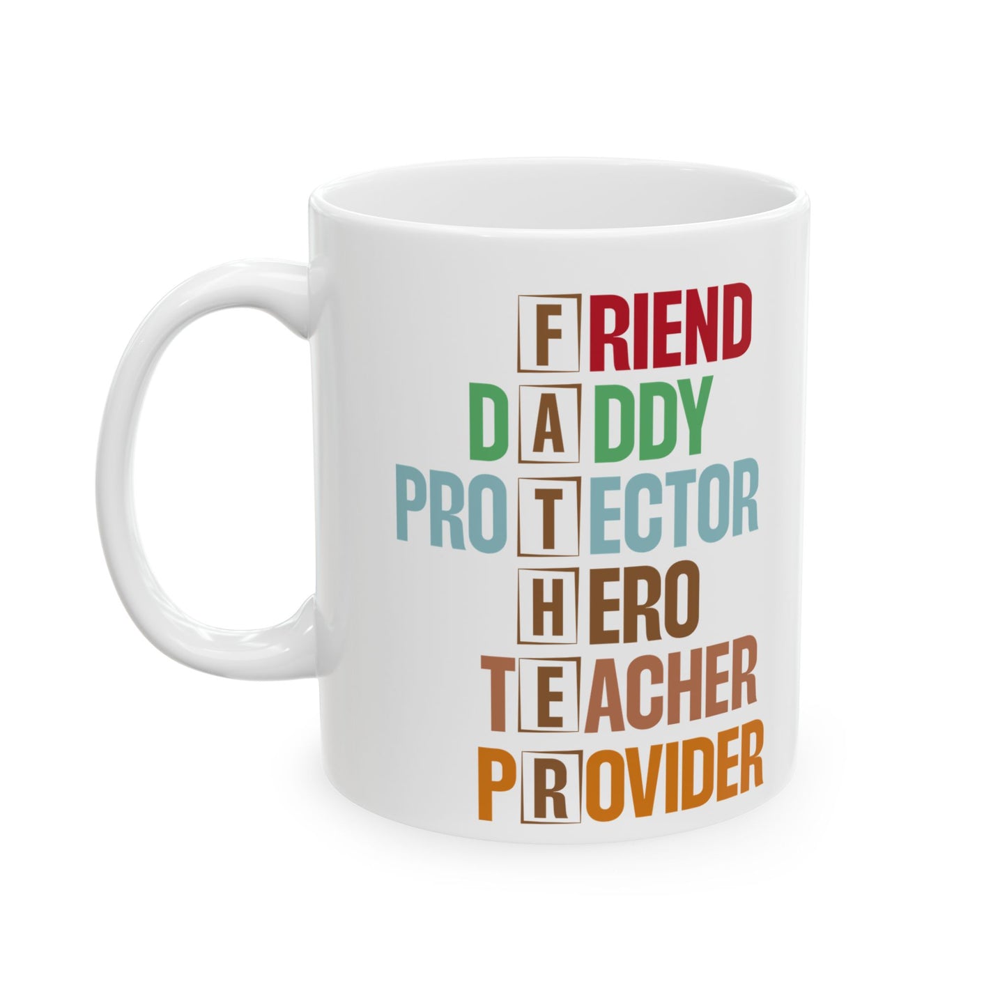 Ceramic Mug - Inspirational Father (11oz,15oz)