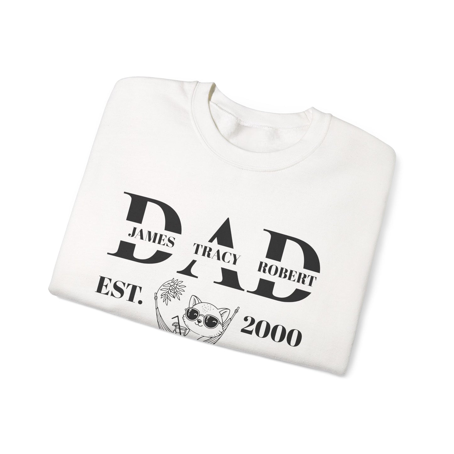 Personalized Dad Sweatshirt