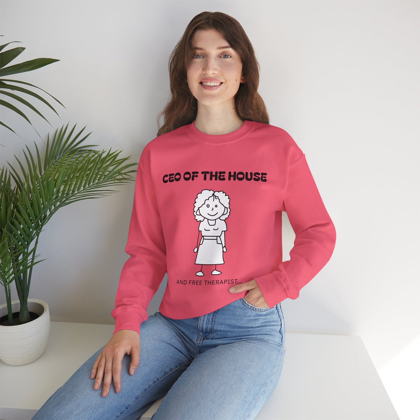 Personalized CEO of the House Sweatshirt