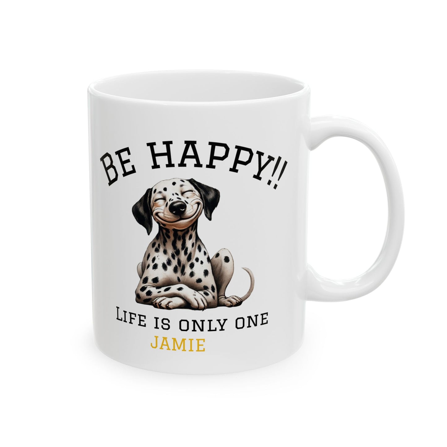Customizable Ceramic Mug , (11oz, 15oz)