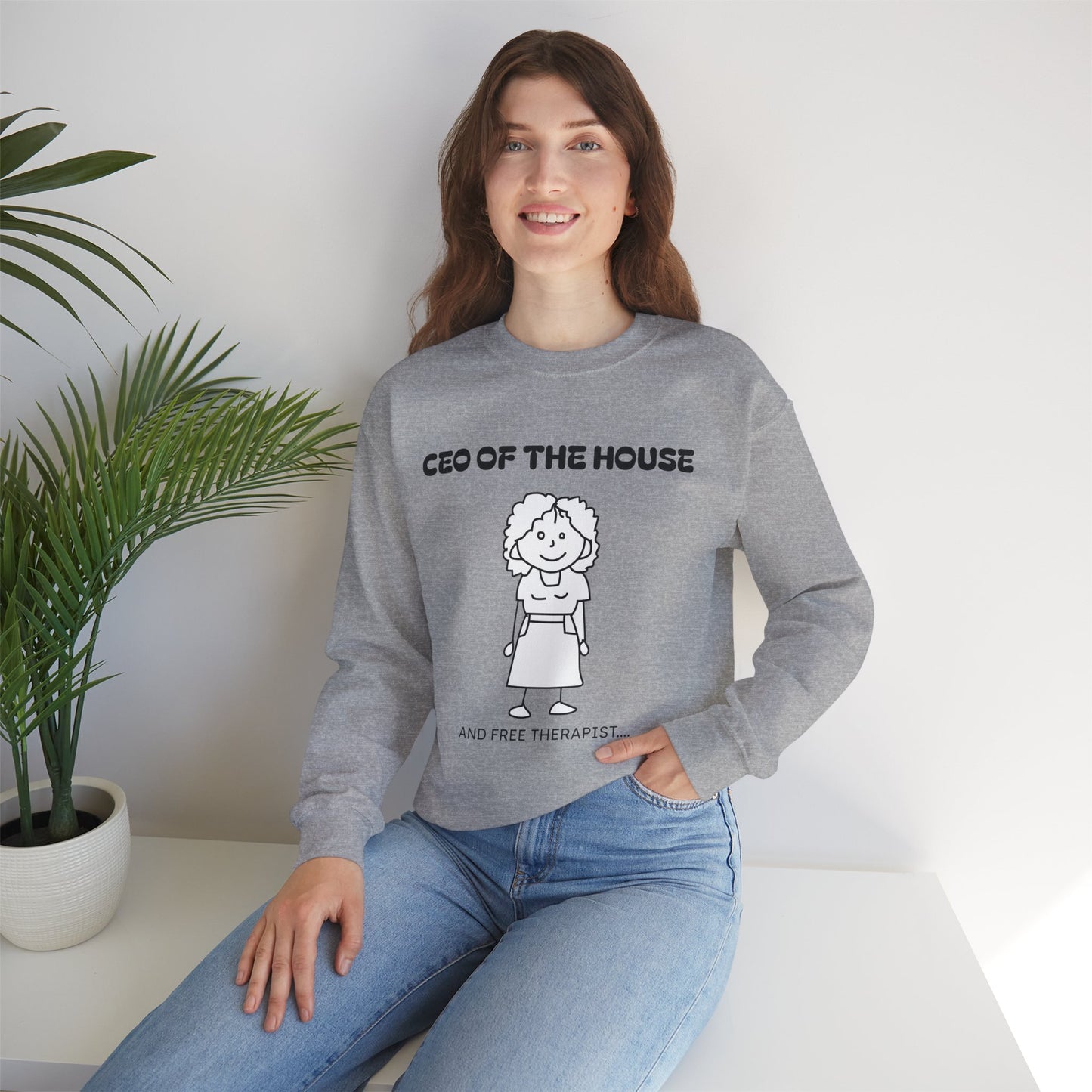 Personalized CEO of the House Sweatshirt