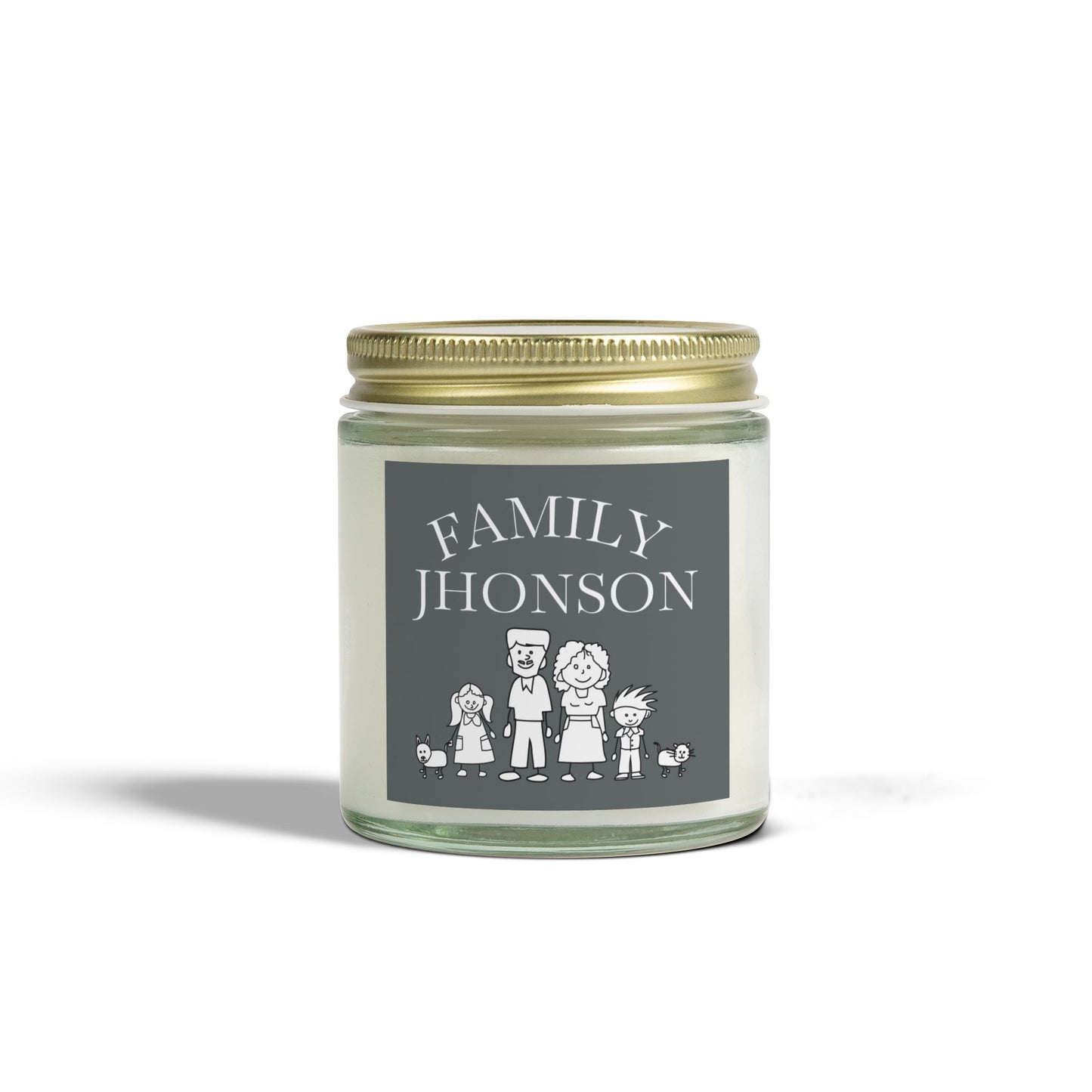 CustomIzable Family Scented Candles, (4oz)