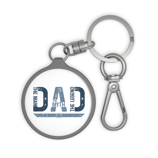 Dad Keyring Tag - The Man, The Myth, The Legend