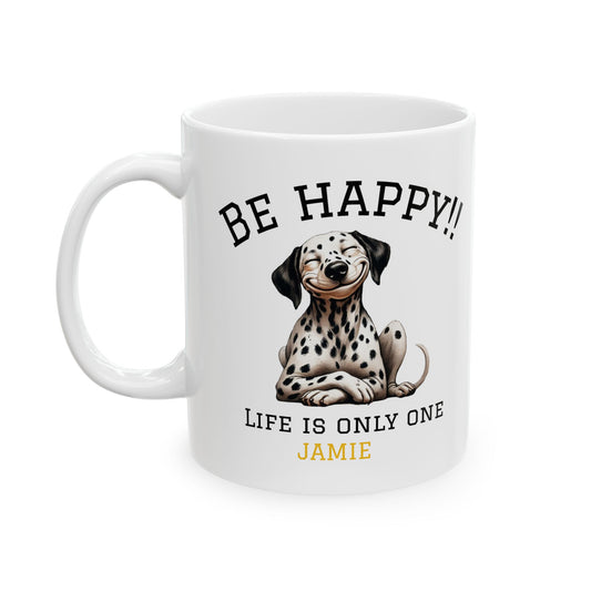 Customizable Ceramic Mug , (11oz, 15oz)