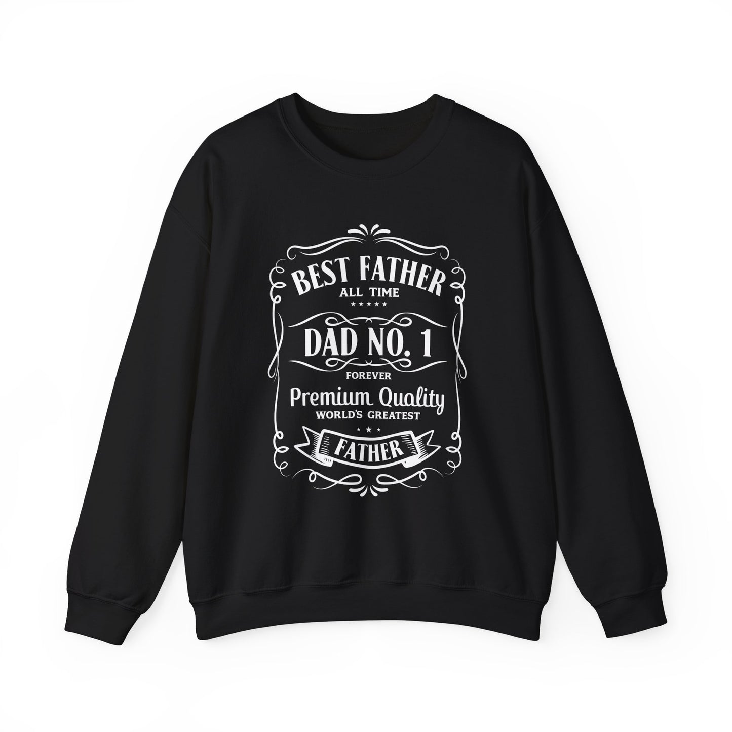 Best Father Ever Sweatshirt - Perfect Gift for Dad