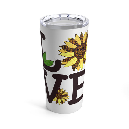 Love sunflower Tumbler (20oz)