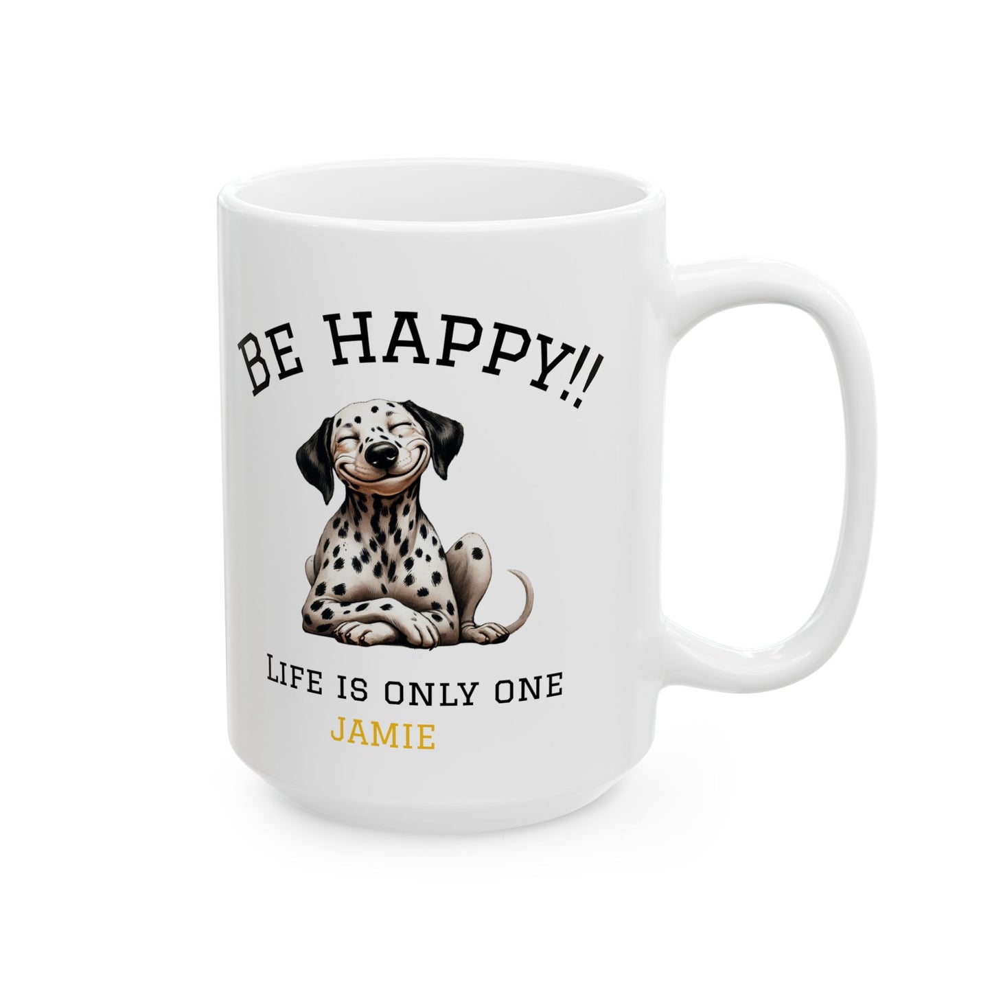 Customizable Ceramic Mug , (11oz, 15oz)