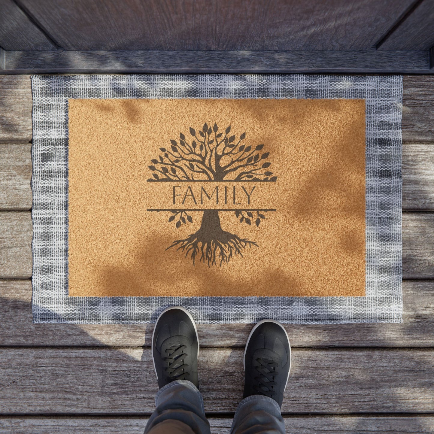 Family Organic Doormat ( 24" x 16")