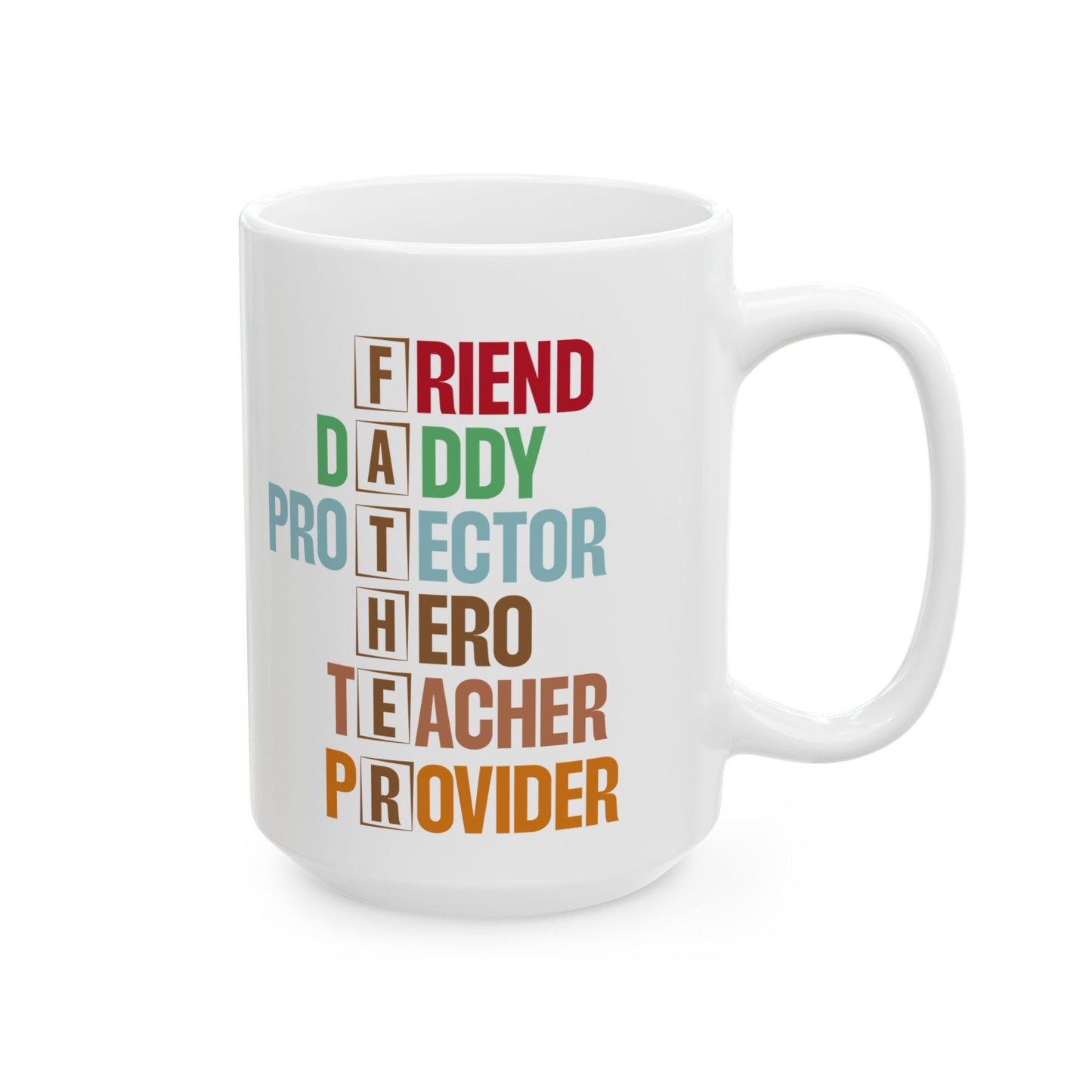 Ceramic Mug - Inspirational Father (11oz,15oz)