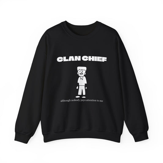 Personalized , CLAN CHIEF Sweatshirt