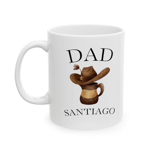 Customizable Mug  - Cowboy dad (11oz,15oz)