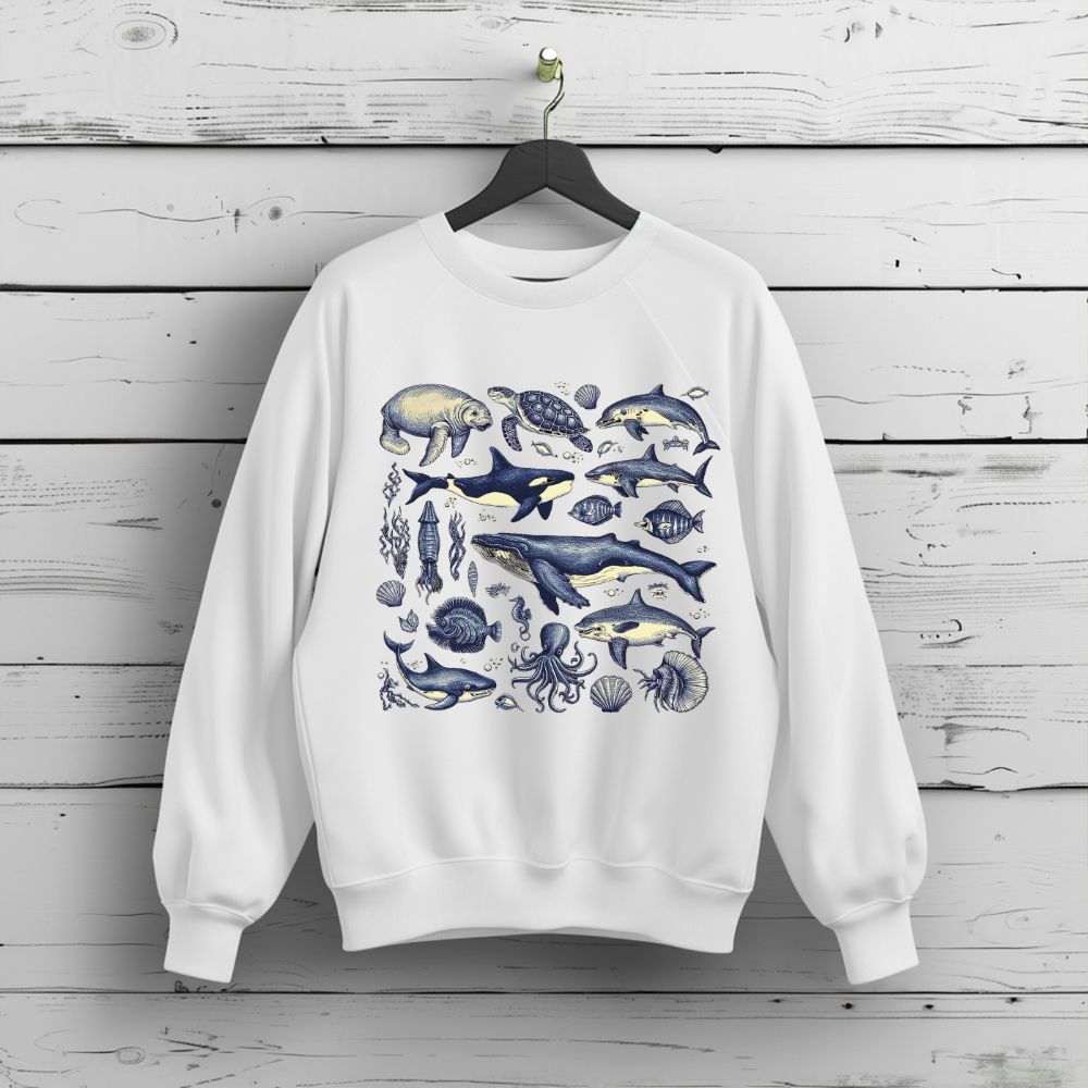 Sweatshirt - Marine Animal - Ocean Life Unisex