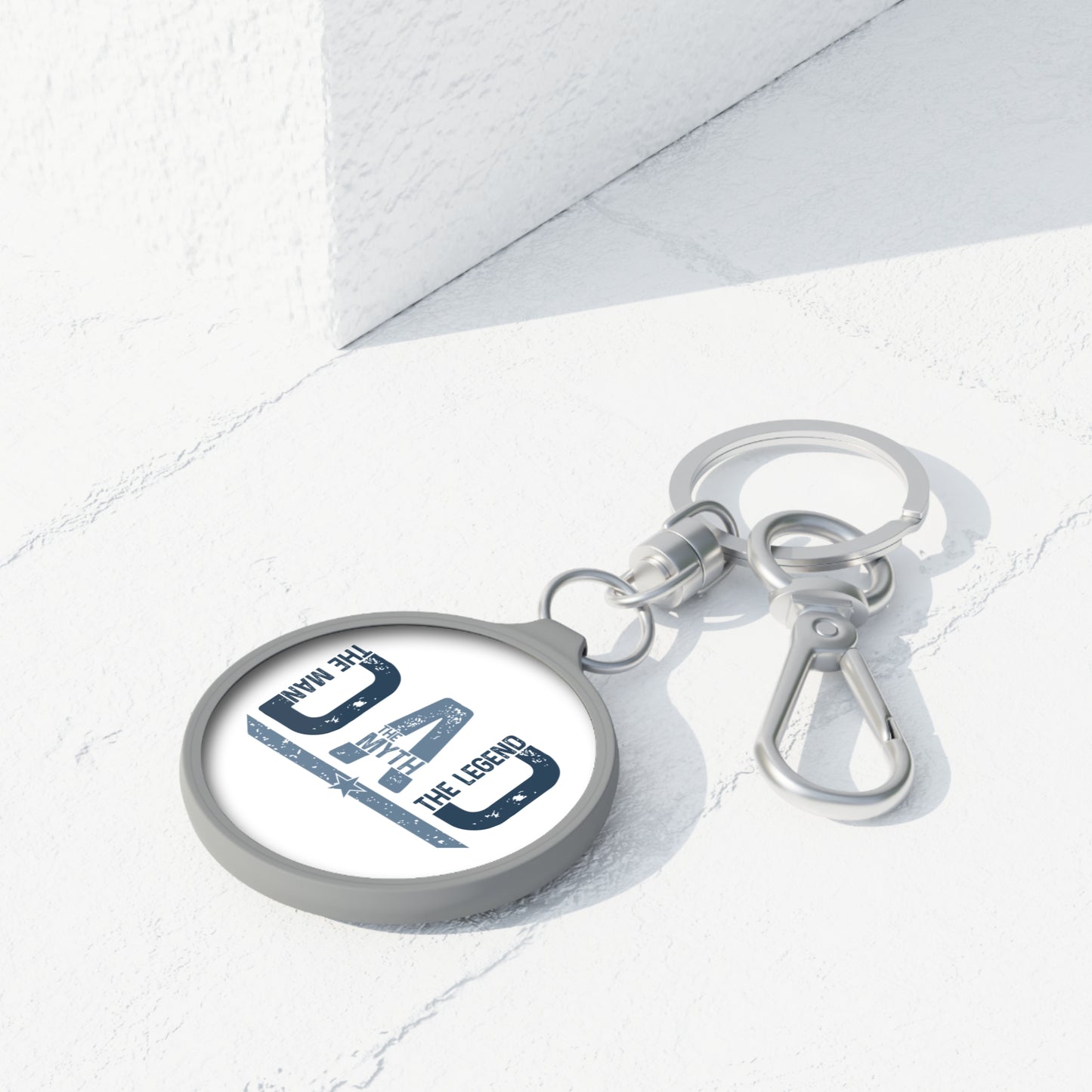 Dad Keyring Tag - The Man, The Myth, The Legend