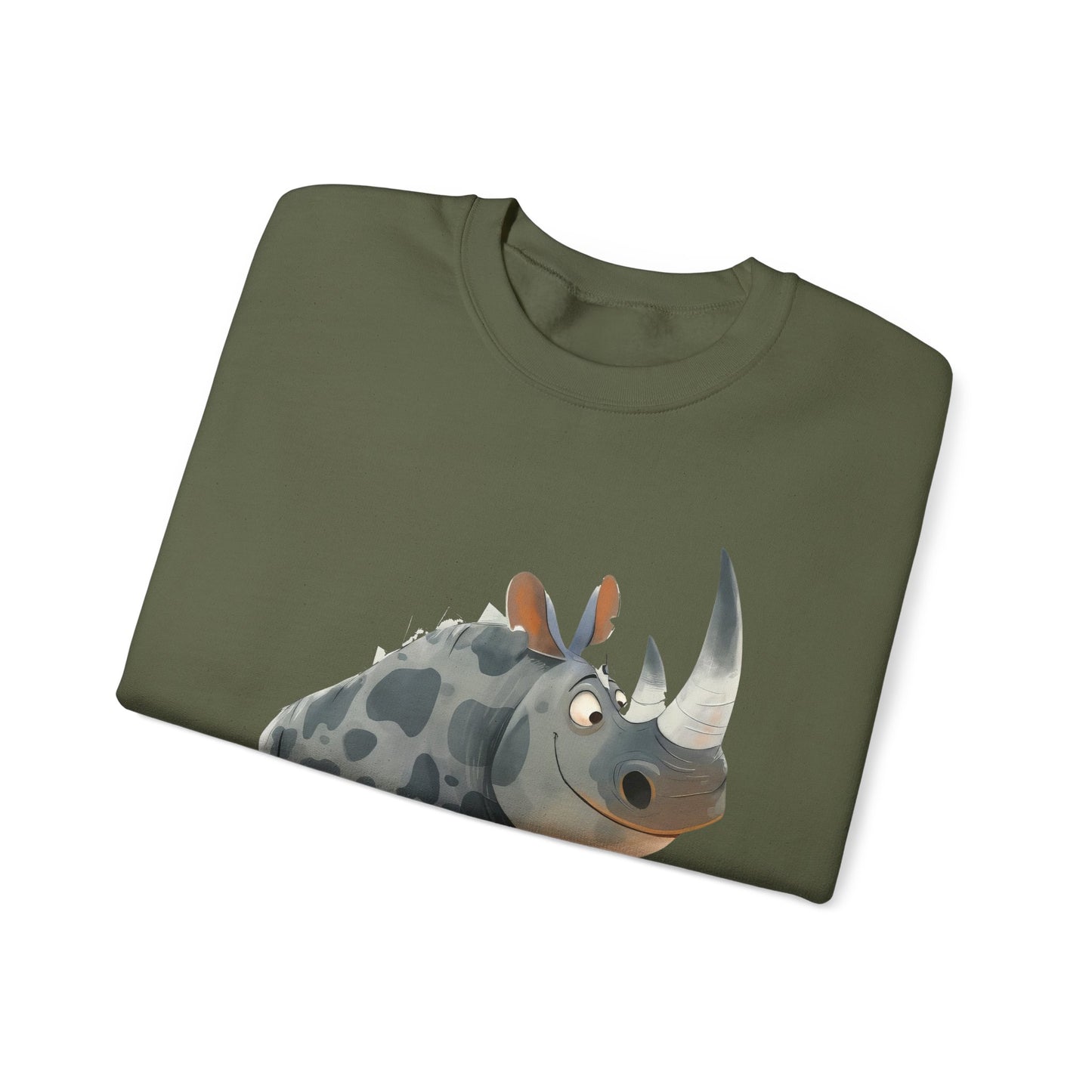 Sweatshirt , - "Morning, Sleepyheads!"  Happy Rinho