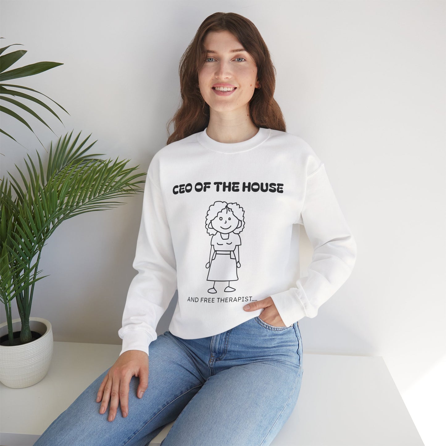 Personalized CEO of the House Sweatshirt