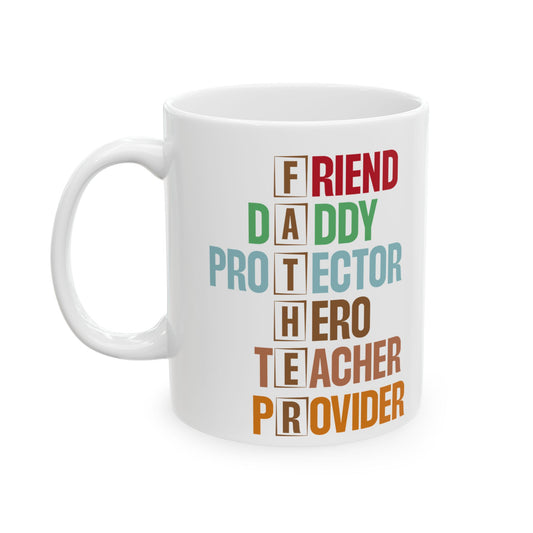 Ceramic Mug - Inspirational Father (11oz,15oz)