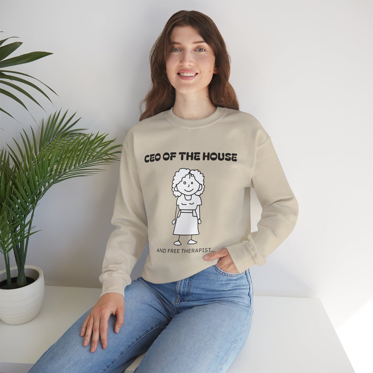 Personalized CEO of the House Sweatshirt