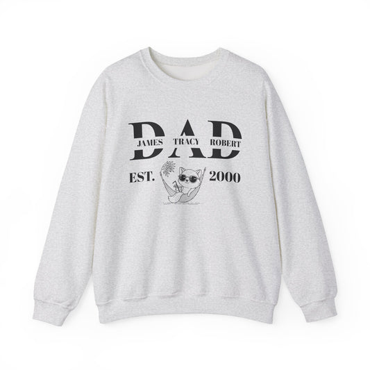 Personalized Dad Sweatshirt