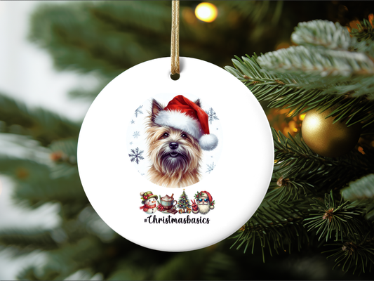 Custom Ceramic Pet Christmas Ornament